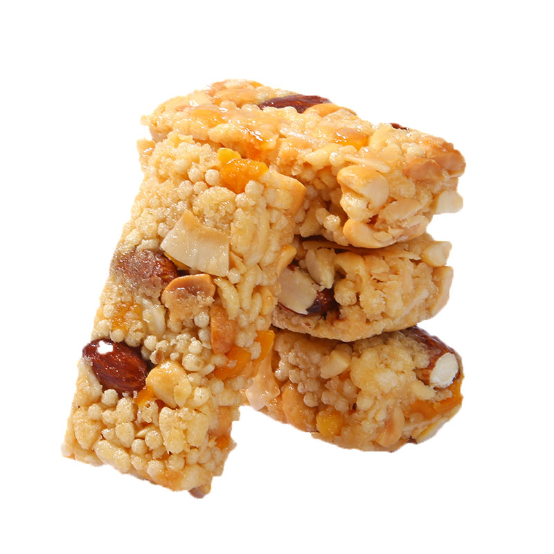 Yummeet wholesale healthy snack Coconut flavor nut stick cereal energy  bar