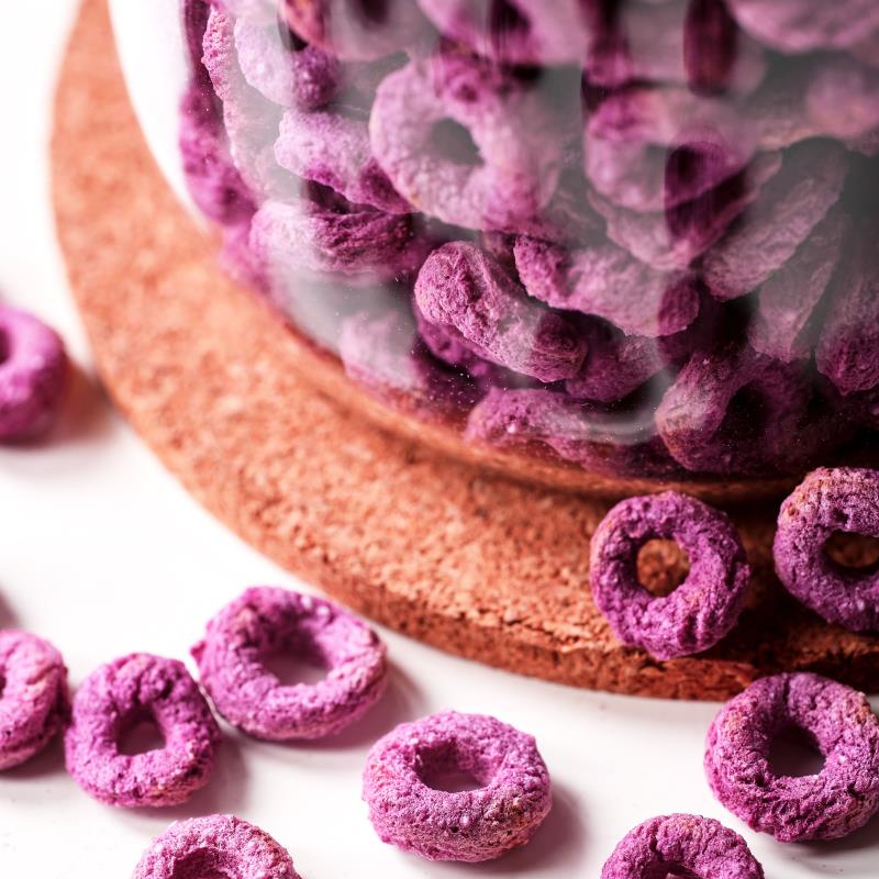 Yummeet Factory direct supply purple potato instant breakfast cereal