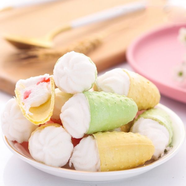Yummeet wholesale Sweets custom ice cream Marshmallow Candy with Jam