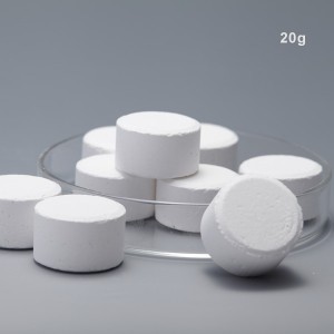 China Cheap price Cyanuric Acid Uses - Trichloroisocyanuric Acid (TCCA) tablets – Yuncang