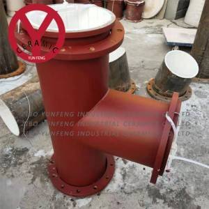 95%Alumina Ceramic Lining & Steel Pipeline Directly Made From China Factory