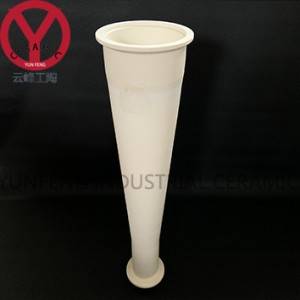 Ceramic Cone Sharp Pipe for Pulp Cleaner