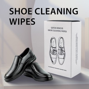 OEM Individually Single Packed Shoe and Sneaker Quick Cleaning Wet Wipes