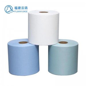 Oil Stain Cleaning Industrial Non Woven Fabric Rolls