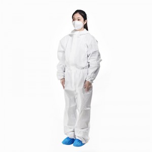 Type5/6 65gsm Microporous PP Disposable Protective Coverall