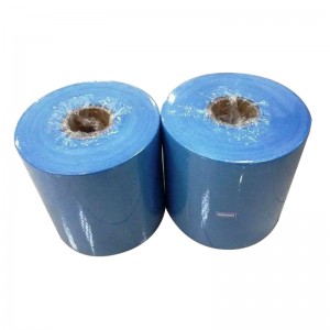 Woodpulp+ Polyester Non Woven Fabric Industrial Paper Rolls