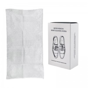 OEM Individually Single Packed Shoe and Sneaker Quick Cleaning Wet Wipes