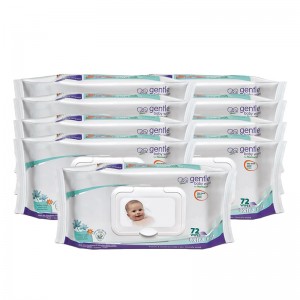 Disposable eco friendly soft baby wet wipes