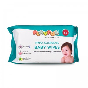 80PCS Soft Non Woven Baby Wipes