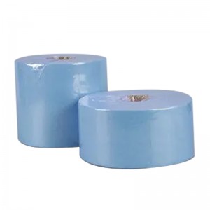 Woodpulp+ Polyester Non Woven Fabric Industrial Paper Rolls