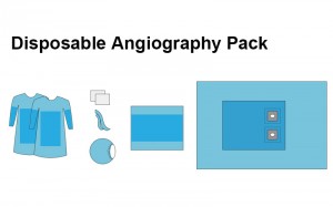 Disposable Angiography Surgical Pack