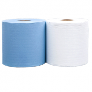 0.18-0.45 mm Thickness White Non Woven Fabric Industrial Paper Rolls