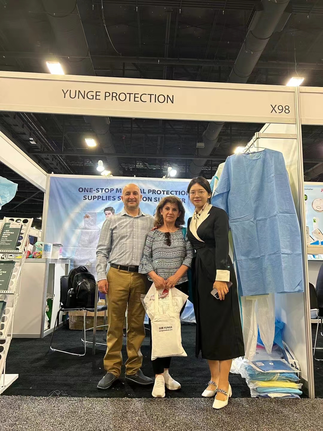 FIME2023 Yunge attracted many new and old customers to visit the booth