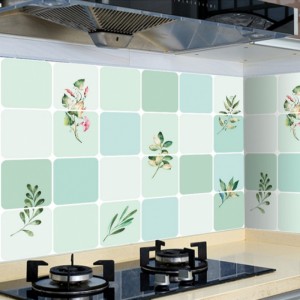 Self-Sticking Kitchen High Temperature Cooktop Cabinet Cabinet Fume Wall Moisture-Proof Waterproof Oil   Sticker