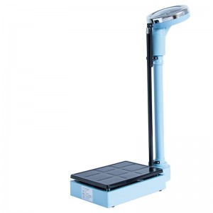 New Products Electronic BMI Measuring Ultrasonic 500kg Standing Digital Medical Weight Height Balance