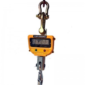 Robust industrial OCS 5000kg 5ton 5t electronic hanging crane scale Heavy Duty 3T 5T Weighing Scale