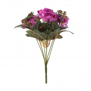 lifelike looks high simulation flowers flowers the petal touches like reall artificial rose