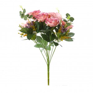 lifelike looks high simulation flowers flowers the petal touches like reall artificial rose
