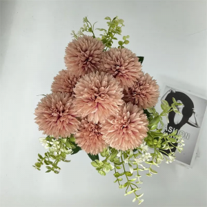 fatory direct wholesale large Chrysanthemum Ball Flowers for living room or table flower