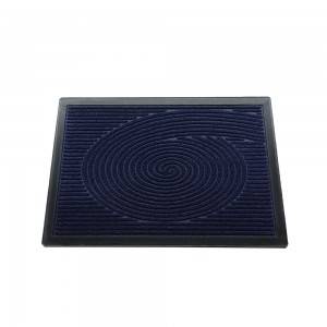 pp entrance rubber edge doormat with high quality