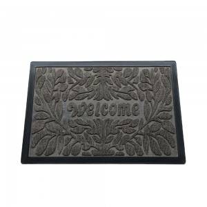 china supplier cheapfloormat pp rubber door mat foot mat