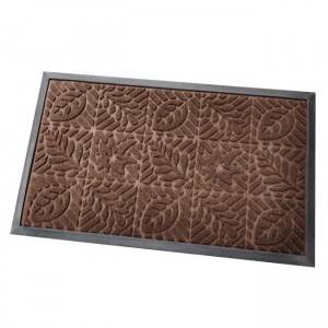 hot seller rubber disinfection doormat polyester surface disinfecting tray pp disinfection shoes mat