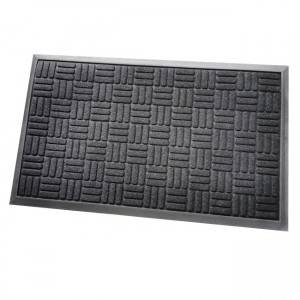 hot seller rubber disinfection doormat polyester surface disinfecting tray pp disinfection shoes mat