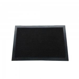 Amazon exclusive pp surface rubber doormat aluminum entrance mat with high quality