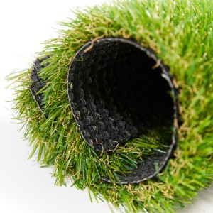 Four-color grass-artificial turf for sports