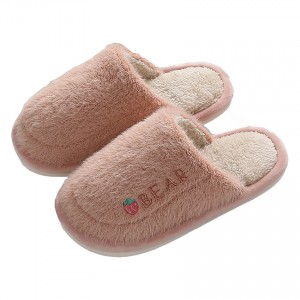 Winter New Pineapple & Strawberry Cute Cotton Slippers Home Warm Wear-resistant Non-slip Cotton Slippers