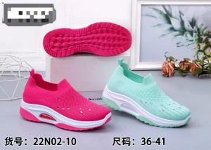 Latest Fashion Design Bow Low Wedge Summer Slip on Casual Ladies Flats Shoes for Women