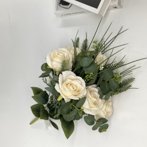 Competitive Price Good Quality 9-Head  kola Sophie Rose Artificial Flower Rose For Wedding