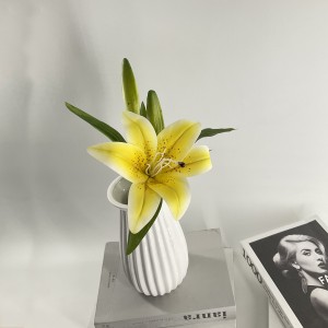 2023 wholesale big silk 3D lilly artificial  flower for home decor or wedding decor
