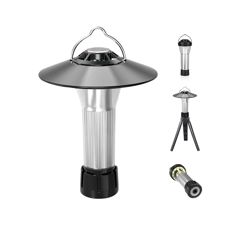 Mini Flashlight Waterproof Magnet Lantern with Tripod Camping Light