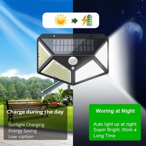 لامپ خورشیدی دکوراتیو القایی در فضای باز LED حیاط منظره