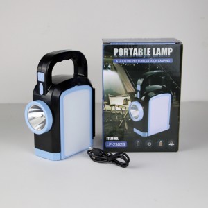ausklappen Solar Camping Outdoor Lantern Noutfall Strobe Liichtjoer Lamp