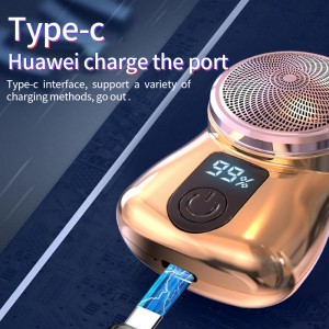 Mini emergency travel charging low-power electric shaver