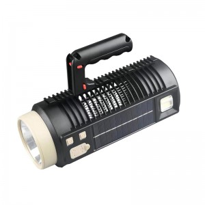 Multifunctional solar mosquito proof USB searchlight camping light