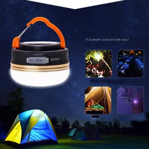 3W LED с магнит USB зареждане, водоустойчива светлина за палатка, LED светлини за палатка