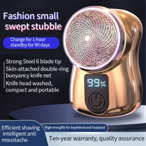 Mini emergency travel charging low-power electric shaver