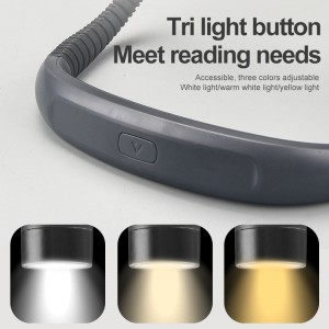 Comfortable Wear 3 Adjustable LED Neck Book Light