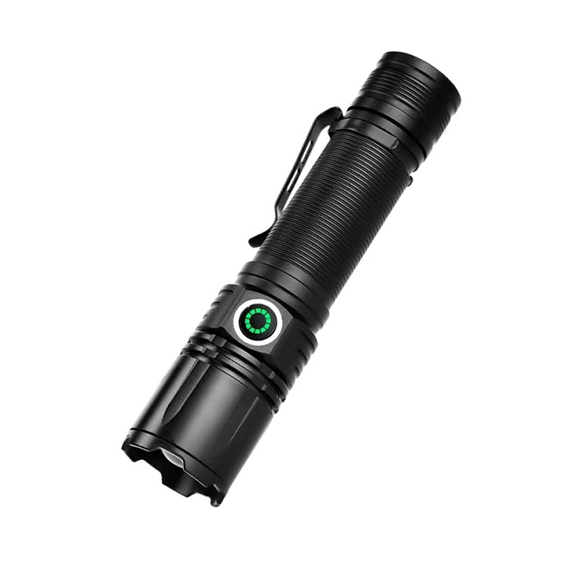 Ultra light aluminum portable floodlight long range rechargeable flashlight