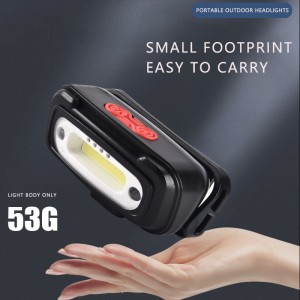 Micro induction USB charging waterproof floodlight