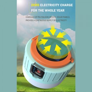 Solar charging USB emergency waterproof light bulb camping light
