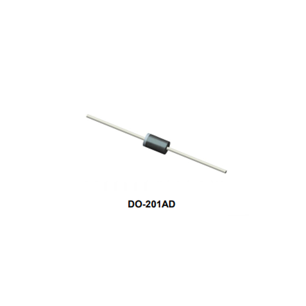Augstas kvalitātes taisngrieža diode DO-201AD