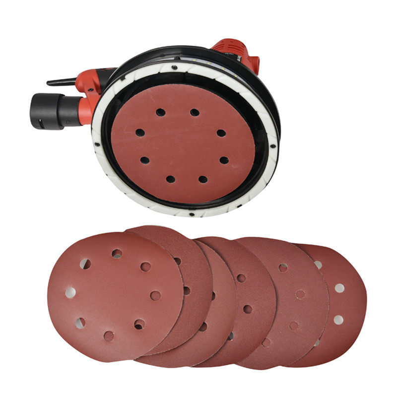 Abrasive Sandpaper Discs Manufacturers –  180mm/225mm Sanding Discs Orbital Sander Sandpaper 6 holes/8holes – Yushen