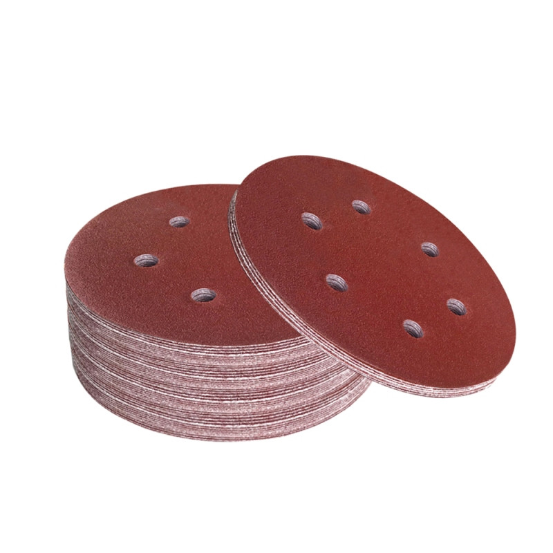 Abrasive Sandpaper Discs Manufacturers –  180mm/225mm Sanding Discs Orbital Sander Sandpaper 6 holes/8holes – Yushen
