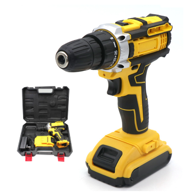 Cordless Drill Kit 13mm Electric Impact Power tools with Variable Speed for DIY – YSCD21V-103