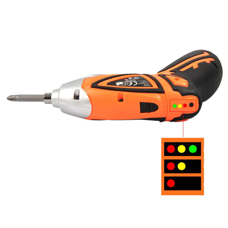 Cordless Screwdriver Set 3.6V Electric Screw Gun & Bit Set tools with LED light for DIY Using