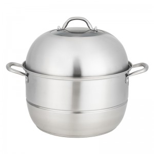 New Fashion Design for Thick Bottom Cookware - YUTAI 26-36CM Two-layer Stainless Steel Steamer-JINGGANG Series – Yutai